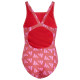 Adidas Παιδικό ολόσωμο μαγιό Logo Graphic V-Back Swimsuit